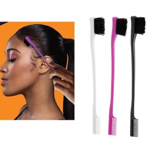 Escova e pente para baby hair